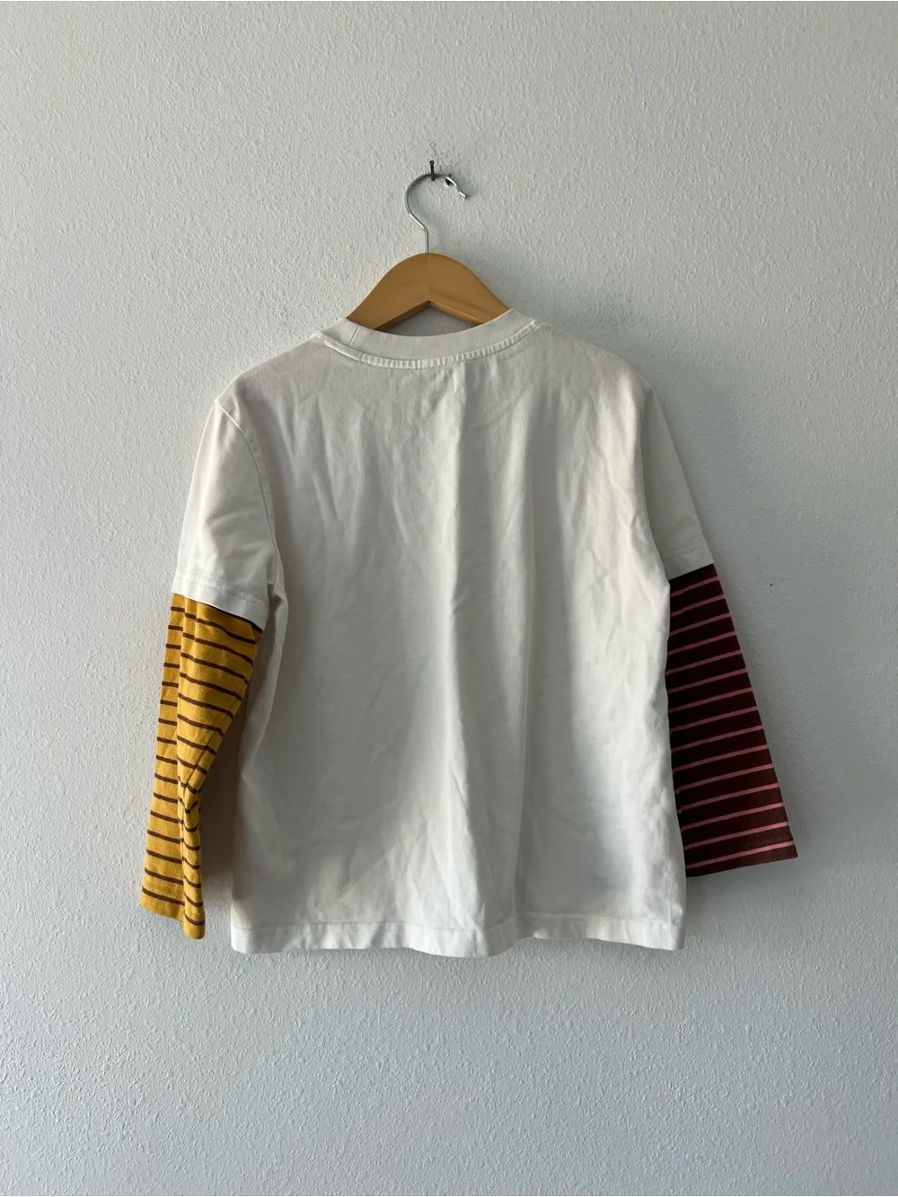 OLAMIMI KIDS | Meow Meow Layered Graphic Tee | 7-8